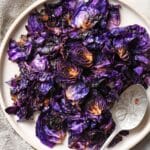Roasted Chopped Red Cabbage with Olive Oil Recipe