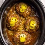 Slow Cooker Mississippi Salisbury Steak Recipe