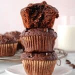 Double Chocolate Greek Yogurt Muffins Recipe