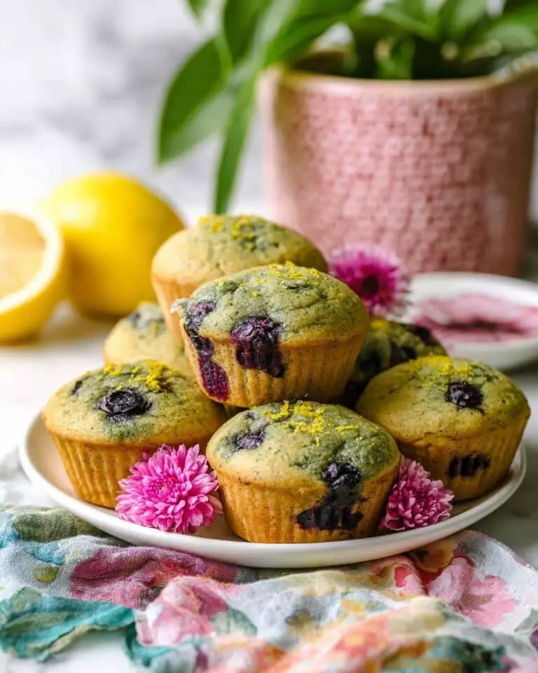 Lemon Berry Cornmeal Muffins Recipe