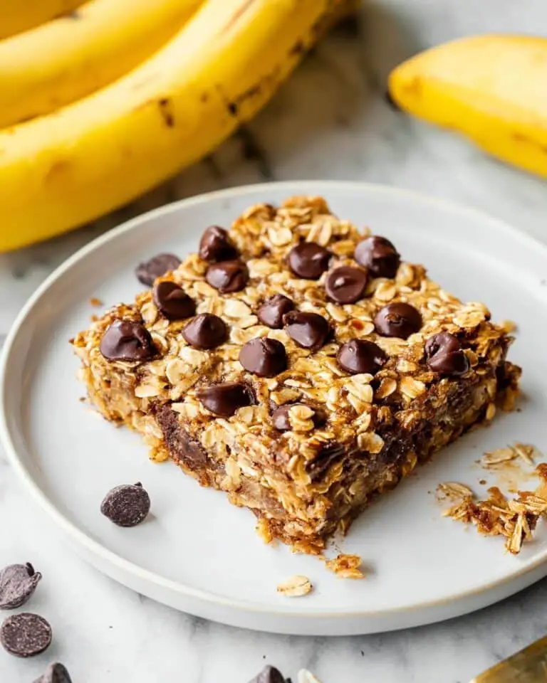 Banana Baked Oatmeal Recipe