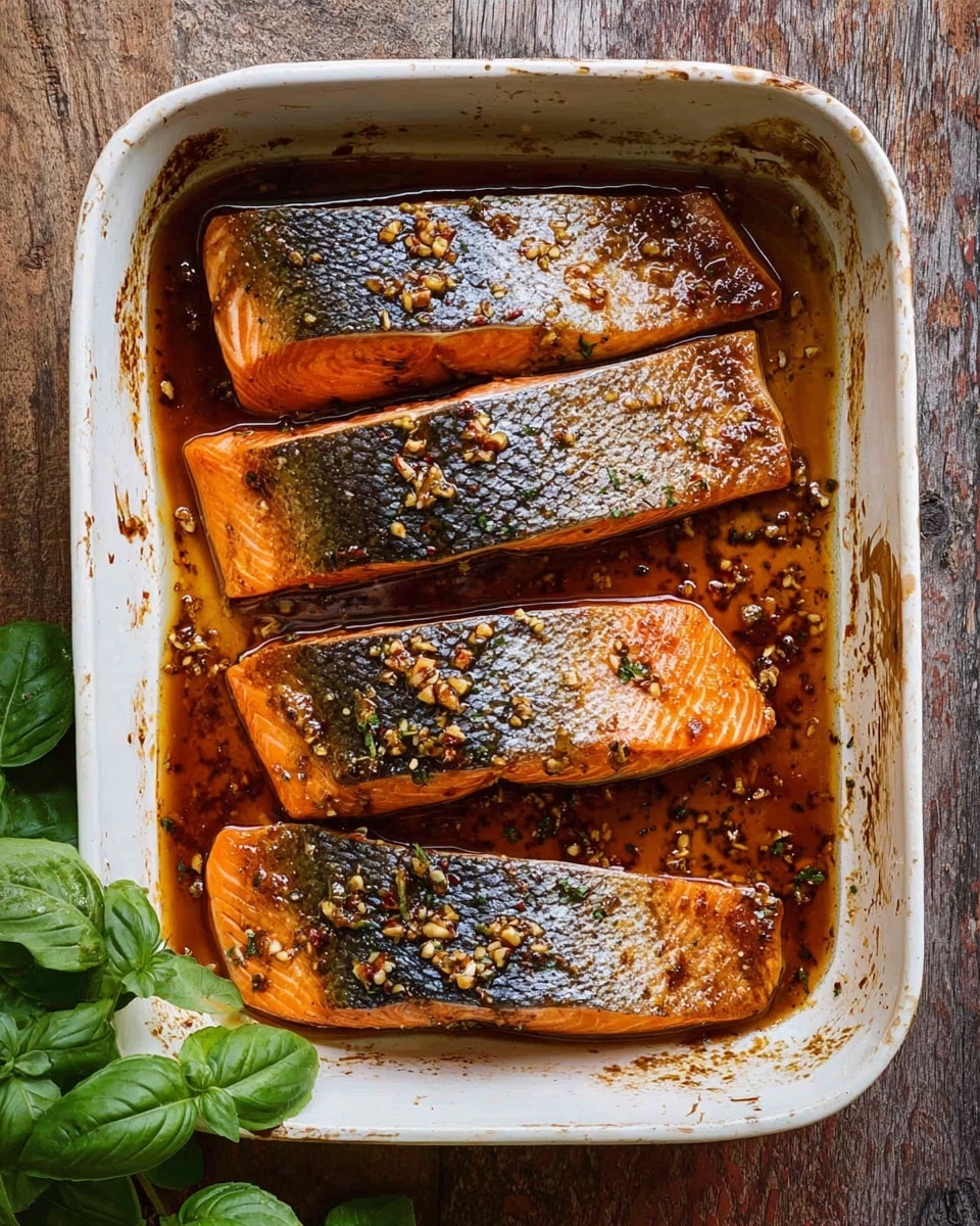 The image shows a large piece of bright orange salmon in a light beige baking dish on the left side. To the right of the salmon, there are six small white bowls arranged in two vertical columns on a wooden surface. The top left bowl has white salt and black pepper, the top right bowl contains yellow olive oil, the middle left bowl is filled with shiny red cherry tomatoes, the middle right bowl holds dark purple kalamata olives, the bottom left bowl has pale beige panko bread crumbs, and the bottom right bowl contains crumbly white feta cheese. Below the bowls, there is a whole yellow lemon, two pieces of white butter in a small white bowl, a small white bowl filled with light brown orzo pasta, a garlic bulb, and a small bunch of fresh green herbs. The whole setup is on a wooden surface. photo taken with an iphone --ar 4:5 --v 7