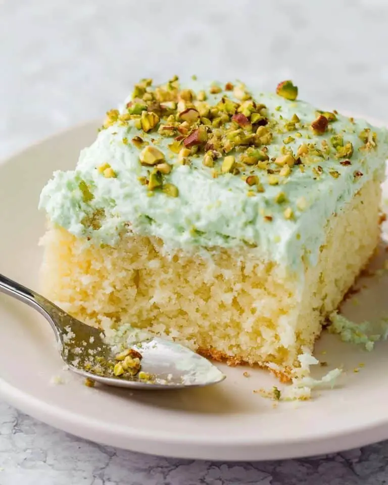 Pineapple Pistachio Cake Recipe