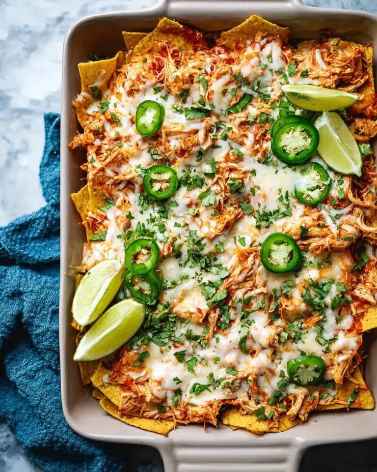 Shredded Chicken Nachos Recipe