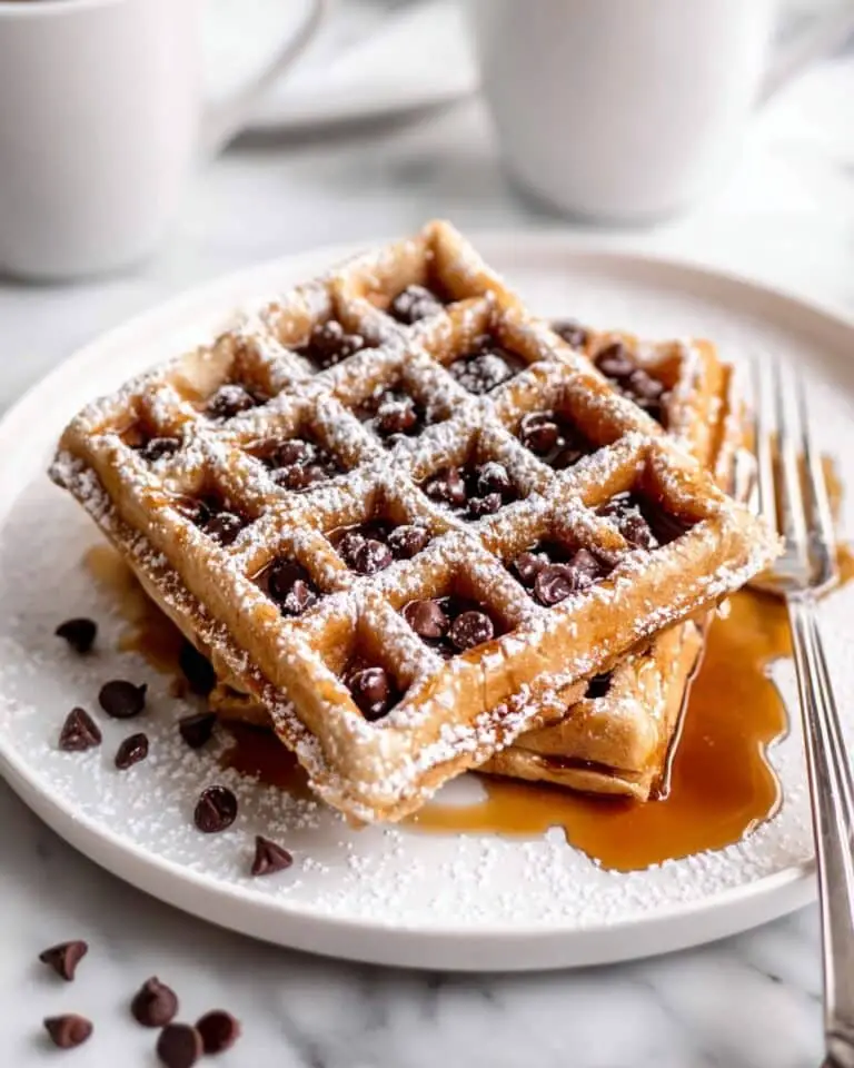 Chocolate Chip Waffles Recipe