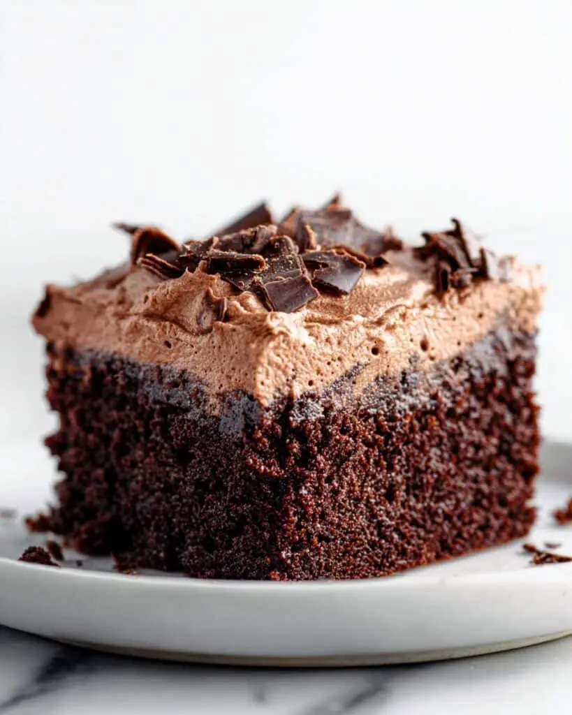 Triple Chocolate Mousse Cake Recipe