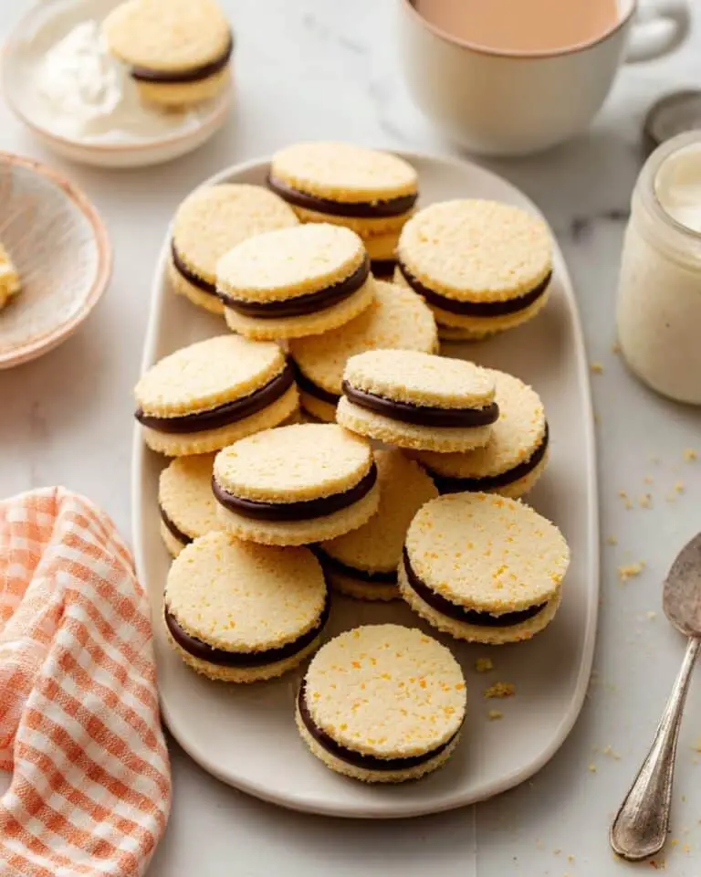 Chocolate Orange Sandwich Cookies Recipe