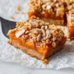 Apricot Almond Crumble Bars Recipe