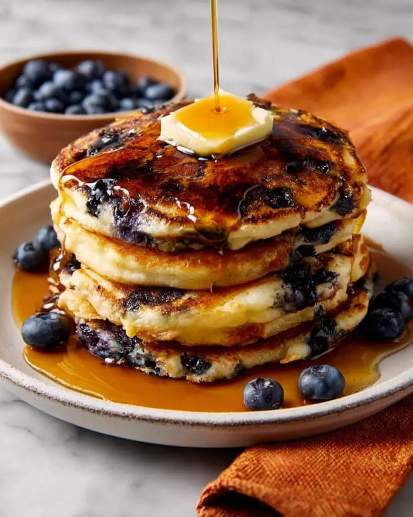 Blueberry Chocolate Chip Pancakes Recipe