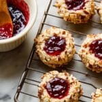 Almond Raspberry Thumbprint Cookies Recipe