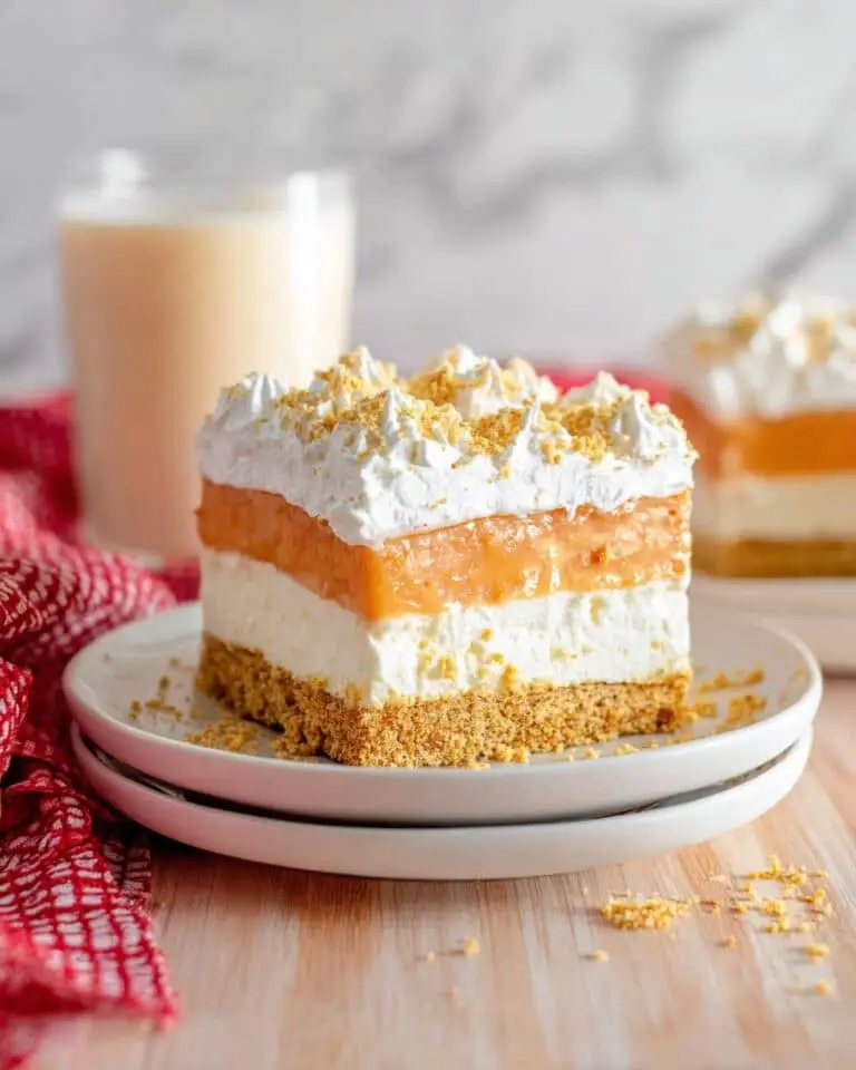 Pumpkin Delight with Cream Cheese, Pecan Topping, and Graham Cracker Crust Recipe