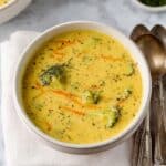 Easy Broccoli Cheese Soup Recipe
