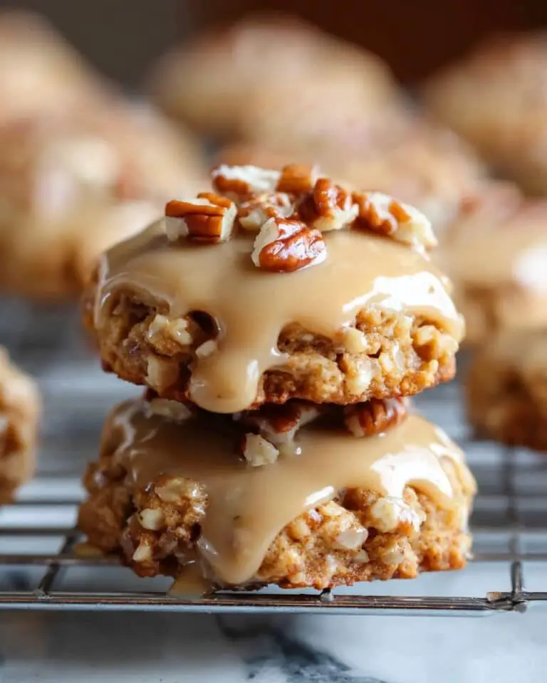 No Bake Praline Pecan Cookies Recipe