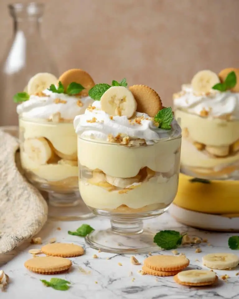 Homemade Banana Pudding with Cream Cheese and Nilla Wafers Recipe