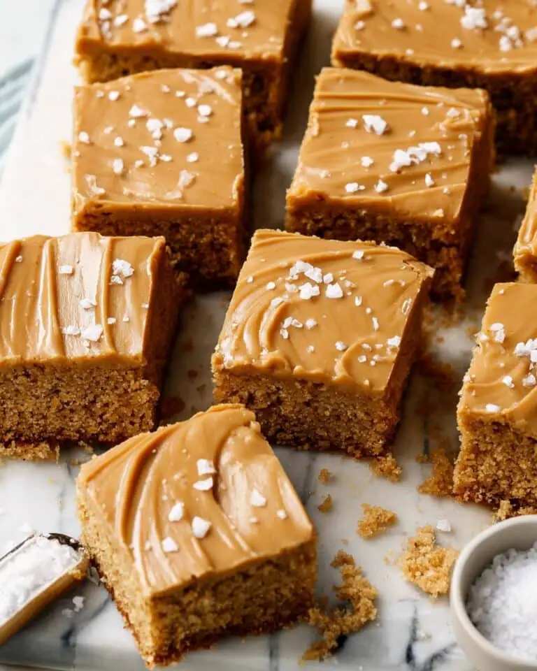 Moist Peanut Butter Banana Cake with Caramel Icing Recipe