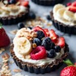 Mini Fruit Tarts with Greek Yogurt (Gluten-Free) Recipe