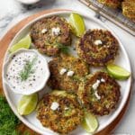 Gluten-Free Vegan Zucchini Fritters Recipe