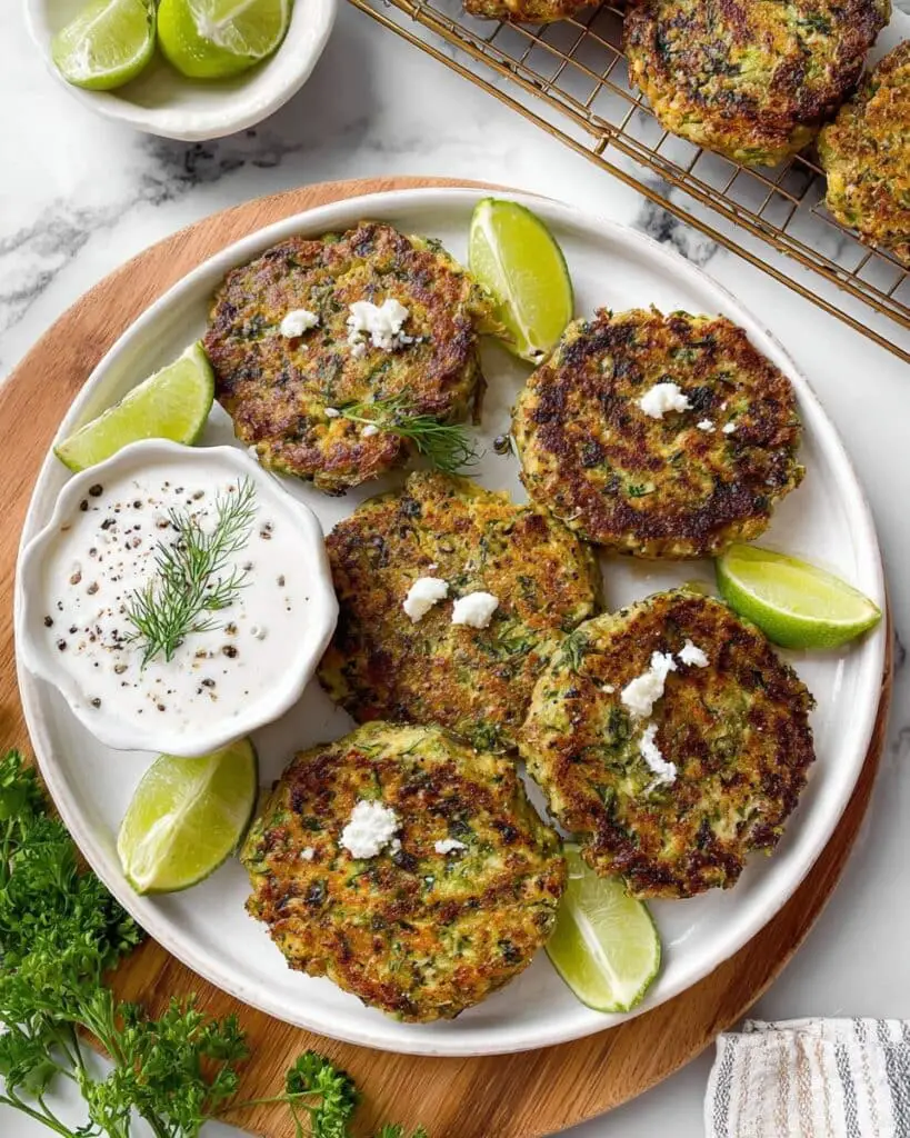 Gluten-Free Vegan Zucchini Fritters Recipe