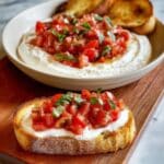 Whipped Ricotta Bruschetta Dip Recipe