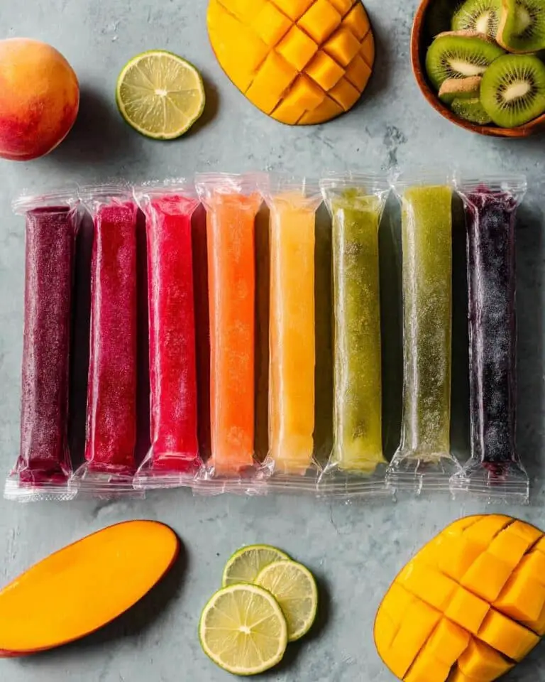 Homemade Fruit Freeze Pops Recipe