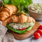 Tuna Salad Croissant Sandwich Recipe