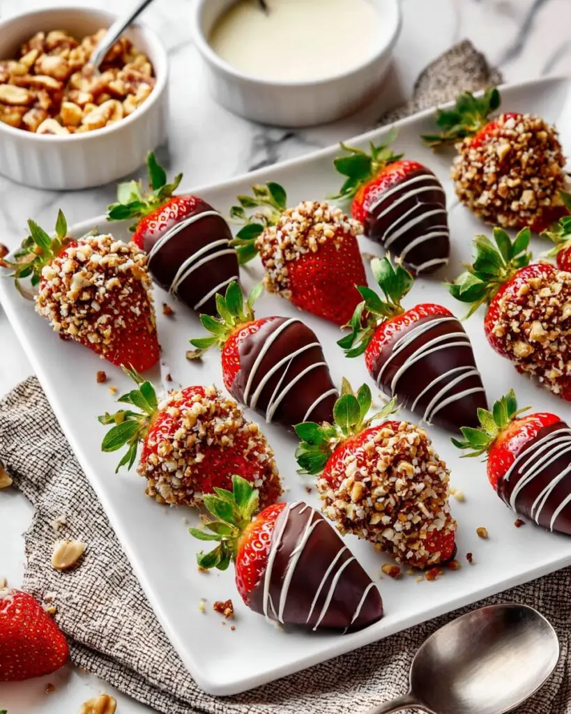Easy Chocolate Covered Strawberries Recipe