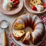 Strawberry Mango Pound Cake Recipe