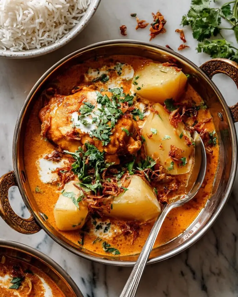 Creamy Chicken Curry with Coconut Milk and Potatoes Recipe