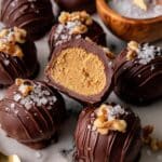 Banana Bread Protein Bites with Chocolate Coating and Optional Toppings Recipe