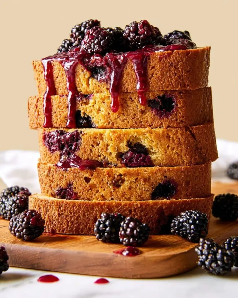Blackberry Banana Bread (Gluten-Free and Refined Sugar Free!) Recipe