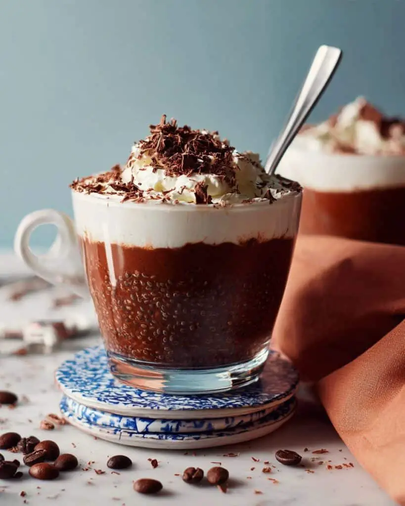 Creamy Mocha Chia Pudding Recipe