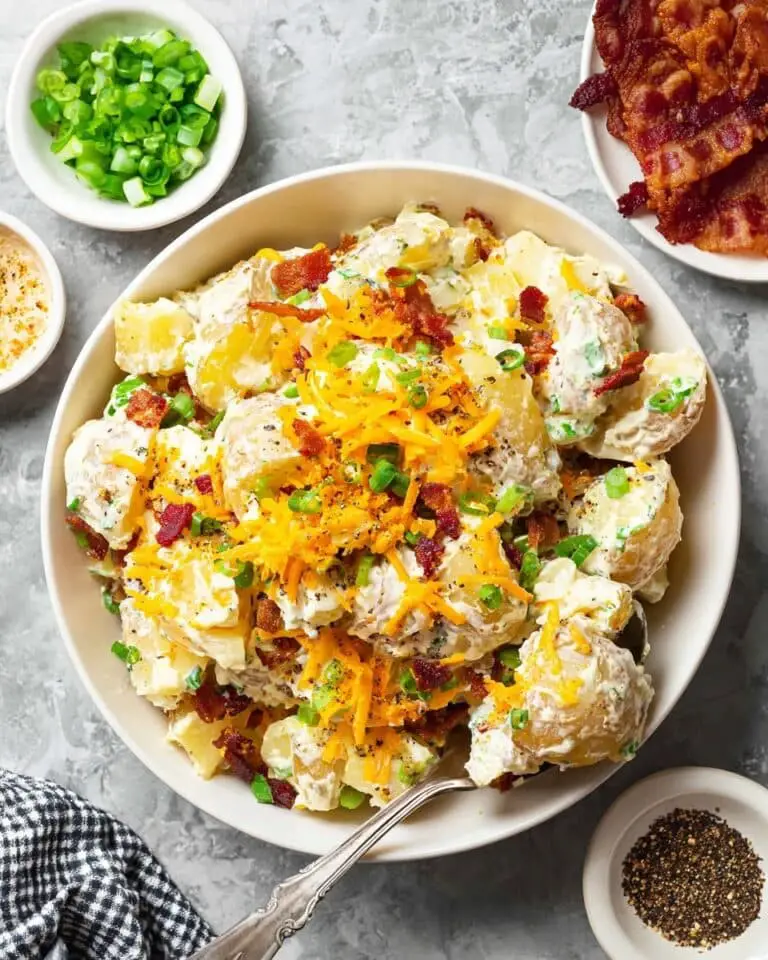 Loaded Baked Potato Salad Recipe