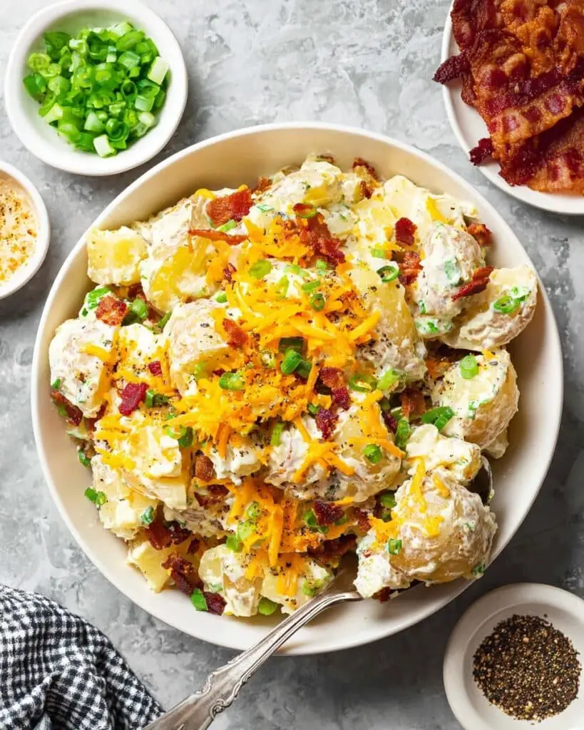 Loaded Baked Potato Salad Recipe