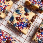 Fourth of July Cookie Bars Recipe