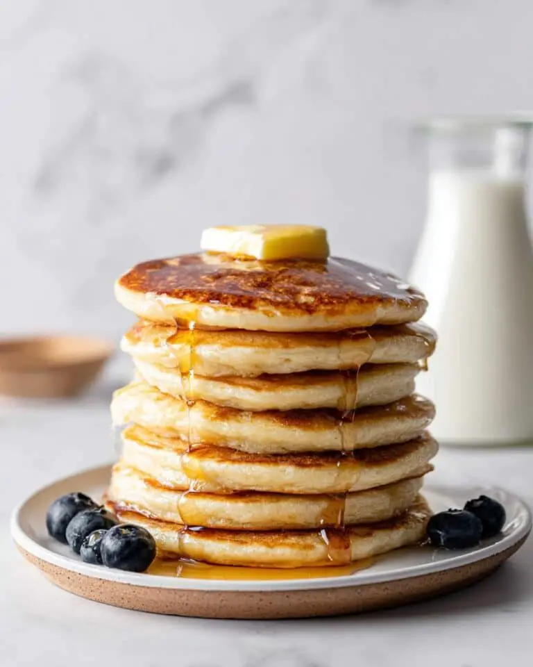 Eggless Whole Wheat Pancakes Recipe