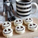 Halloween Jack Skellington Cookies with Oreos Recipe