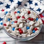 Easy 4th of July Puppy Chow Recipe