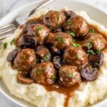 Crock Pot Salisbury Steak Meatballs Recipe