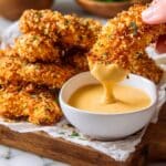 Cornflake Crusted Chicken Tenders with Honey Mustard Dipping Sauce Recipe