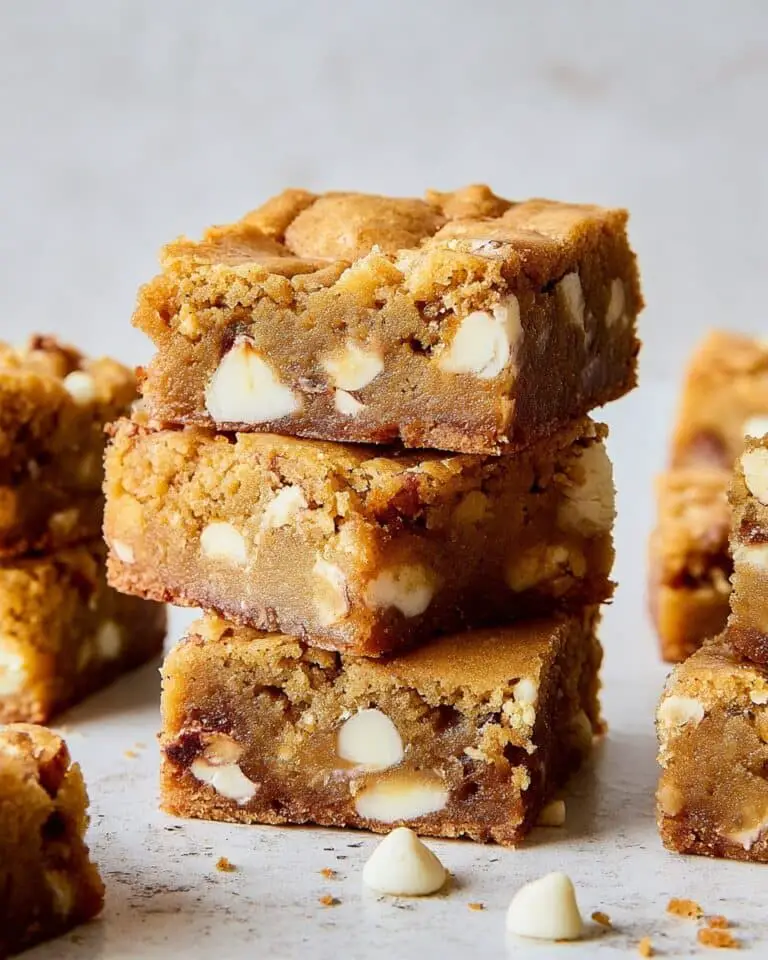 White Chocolate Pumpkin Blondies Recipe