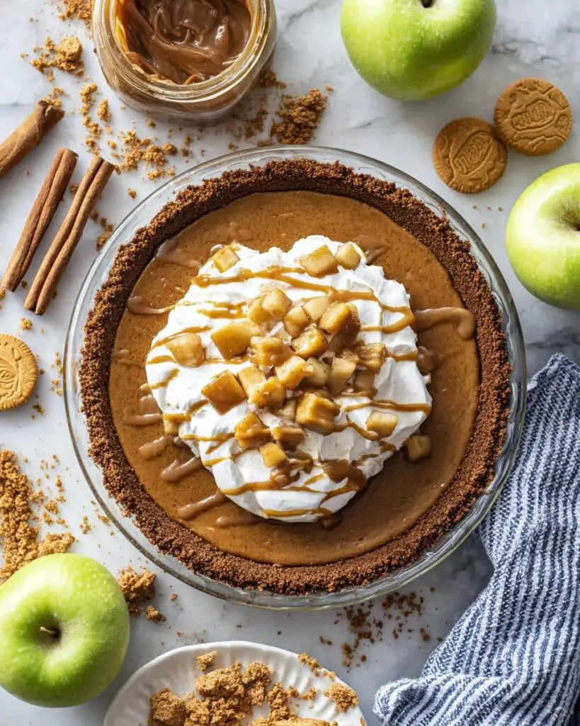 Apple Butter Pie With Biscoff Cookie Crust Recipe