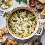 Spinach Artichoke White Bean Skillet Recipe