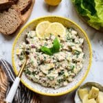 Spinach Artichoke Chicken Salad Recipe