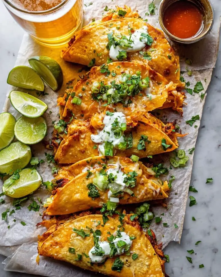Crispy Buffalo Chicken Tacos Recipe