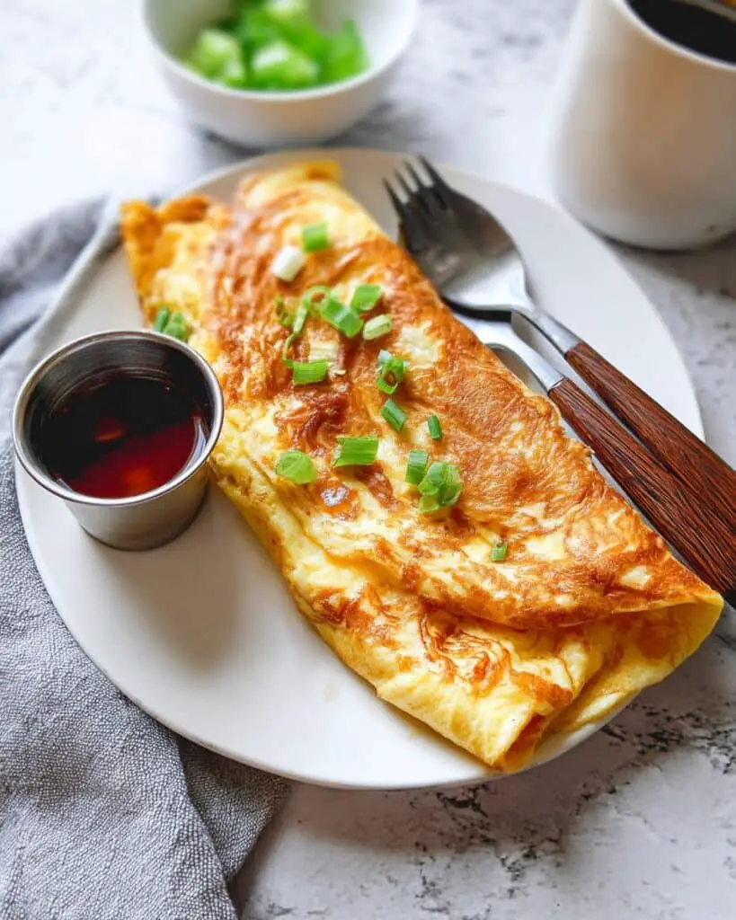 Crab Omelette Recipe