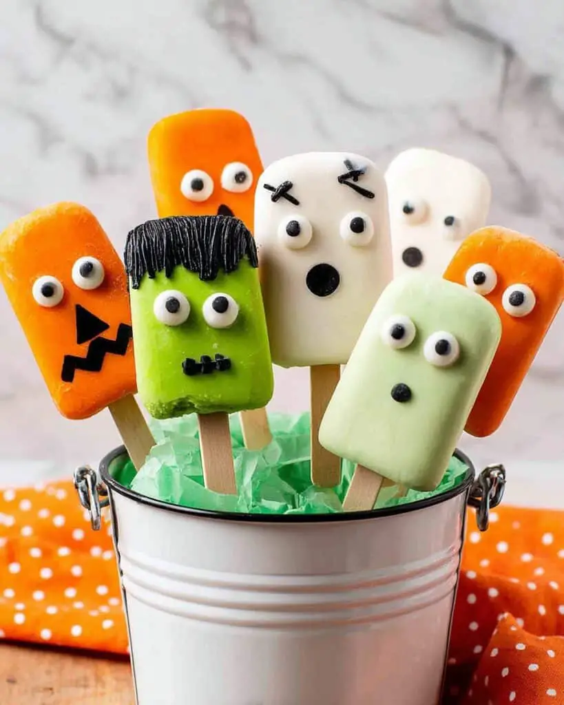 Halloween Brownie Cakesicles Recipe