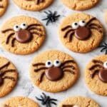 Spider Pumpkin Chocolate Chip Cookies Recipe
