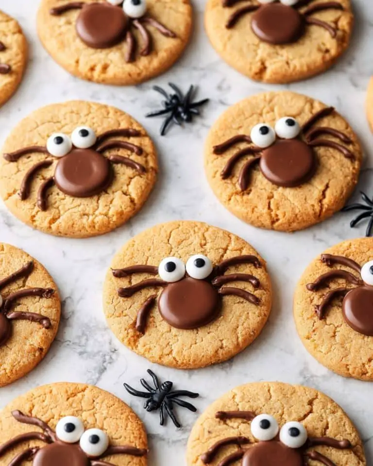 Spider Pumpkin Chocolate Chip Cookies Recipe