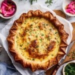 Puff Pastry Smoked Salmon Quiche Recipe