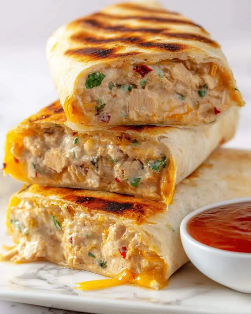 Spicy Tuna Melt Wrap Recipe